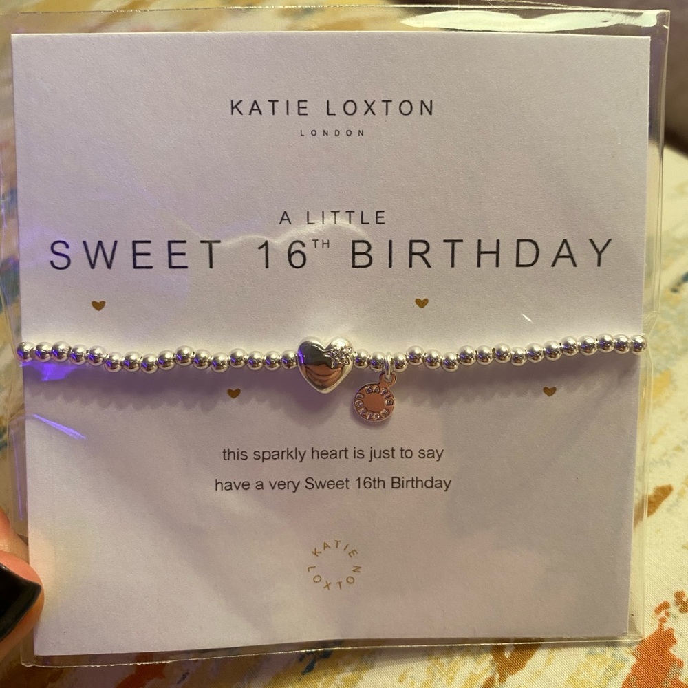 sweet 16 charm bracelet